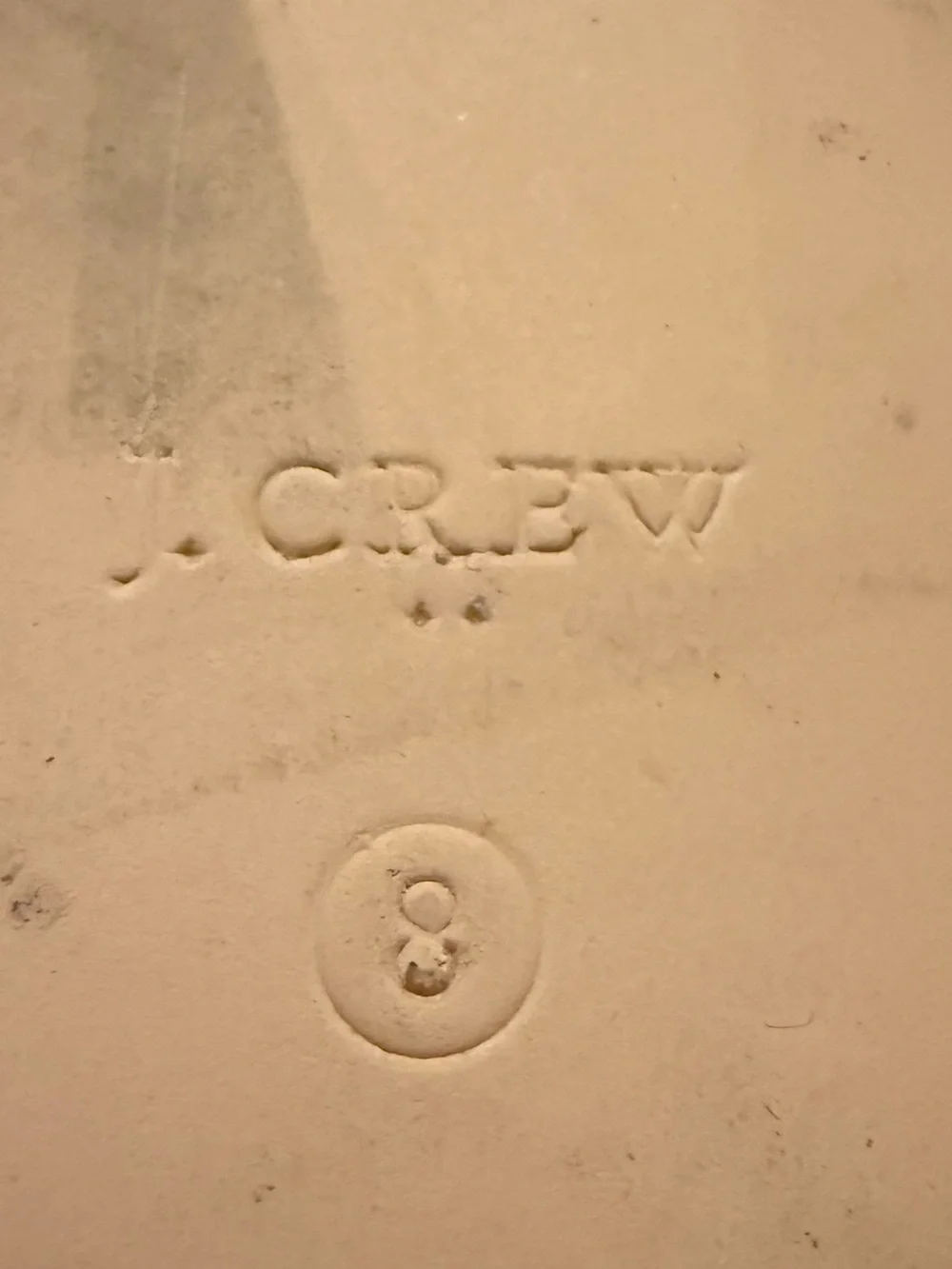 J.Crew Calf Hair Black With Ivory Speckles Almond Toe Slip On Flats Size 8